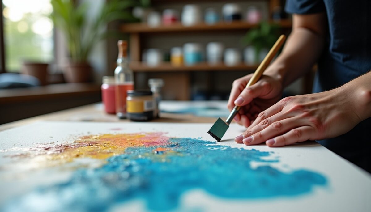 6 techniques de peinture acrylique à maîtriser : du glacis aux textures pour progresser vite et proprement