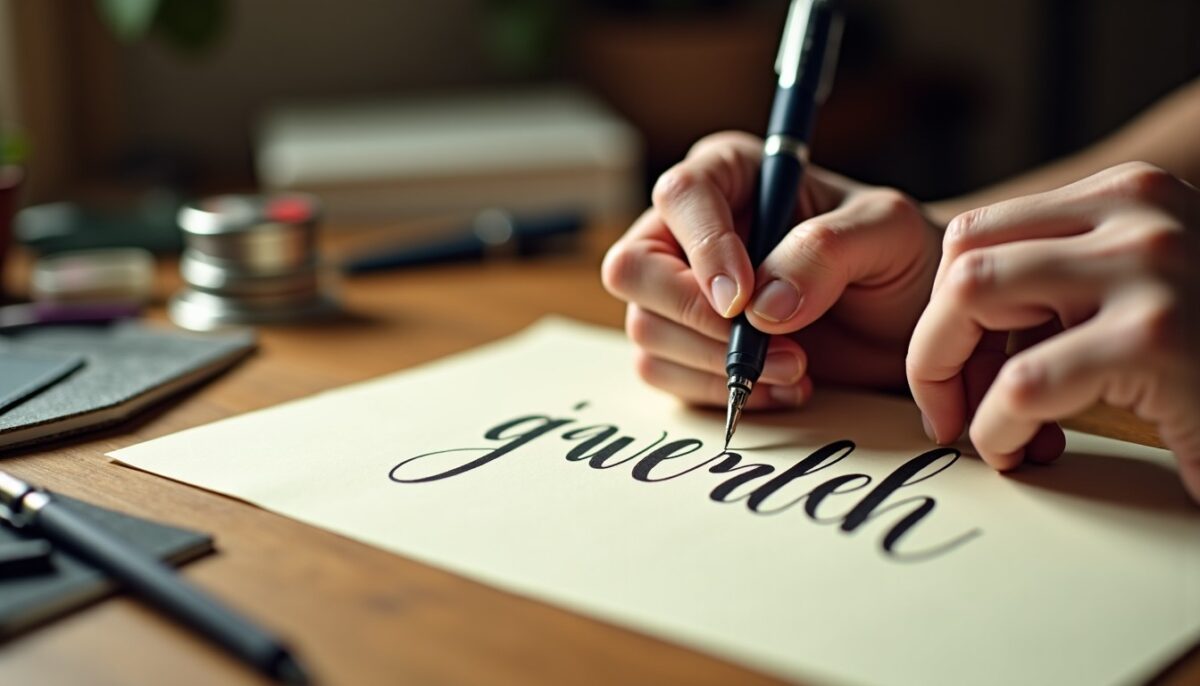 Découvrez l’art du lettering : guide pratique pour débuter avec méthode et style