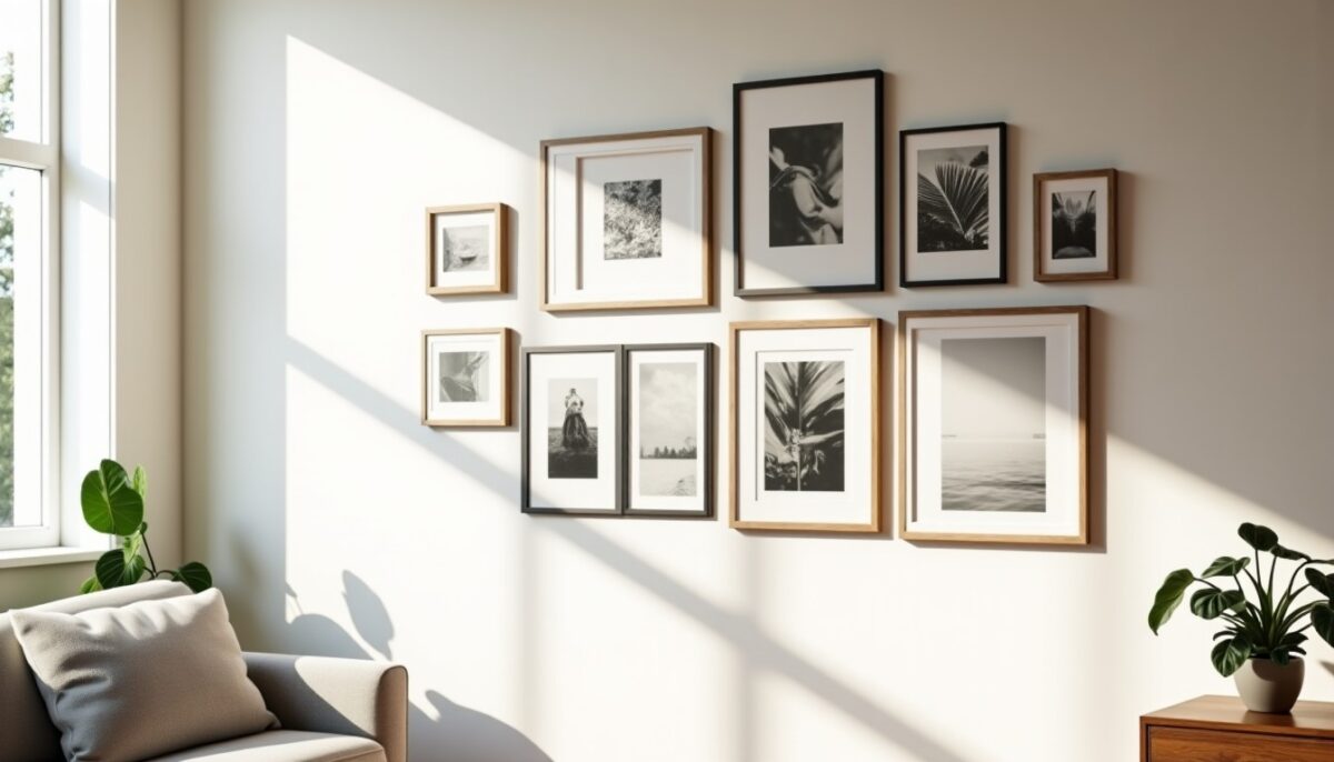 4 idées malines pour créer un mur de galeries stylé, cohérent et durable à la maison