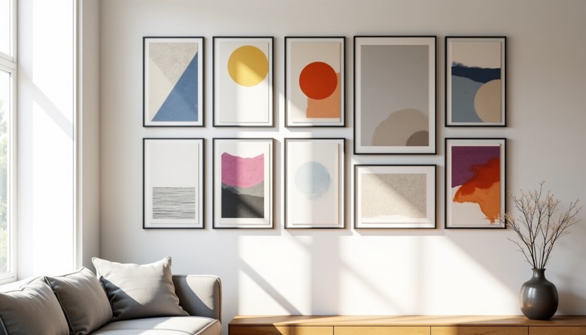 20 imprimables d’art abstrait gratuits pour murs de galerie, idées d’accrochage et impressions nettes