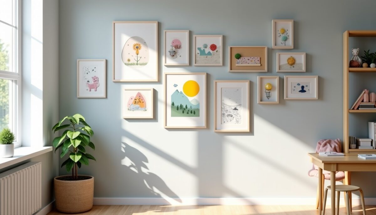 Galerie murale enfant : un espace qui grandit avec lui, idées et étapes pour mieux choisir