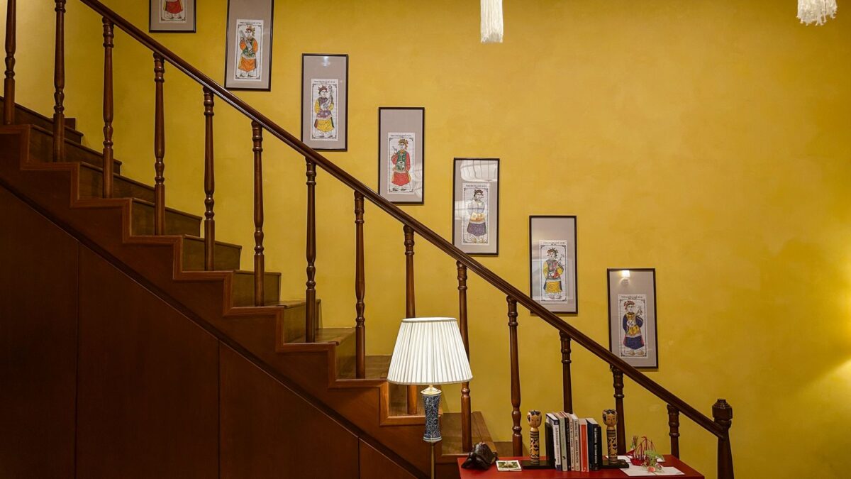 mur galerie escalier style choisir